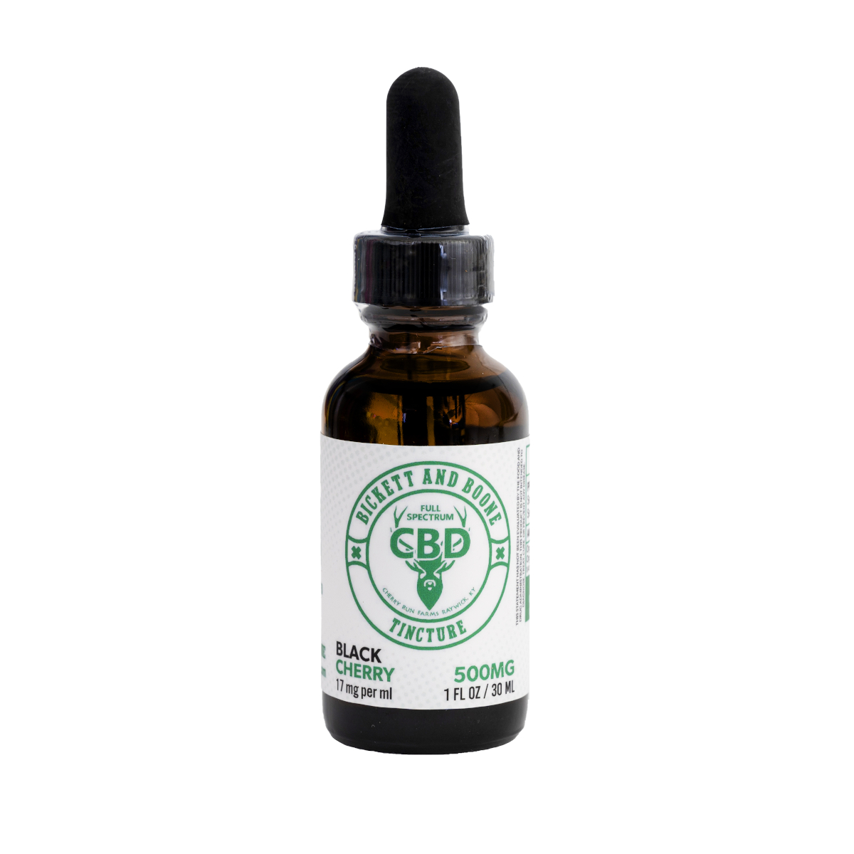 CBD Tincture - 500mg - Bickett and Boone